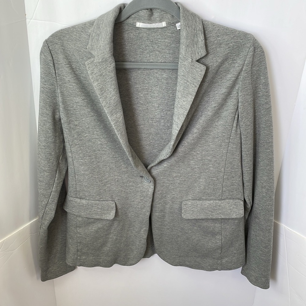 Uniqlo ~ One Button Closure Soft Casual Office Jacket